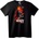 NOONEBRAND Тениска Хеви Метъл Черепен Рок - 2XL, Black