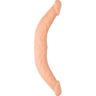 RealRock Double Dong 36 cm Přírodní dvojitý dildo