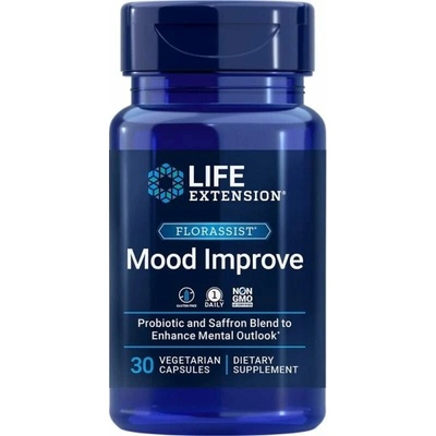 Life Extension FLORASSIST Zlepšenie nálady 30 kapsúl