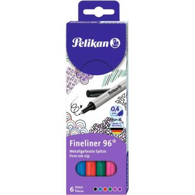 Pelikan Fineliner 96 6 barev