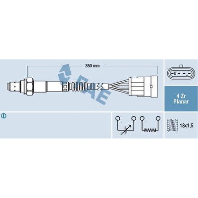 Lambda sonda FAE 77223