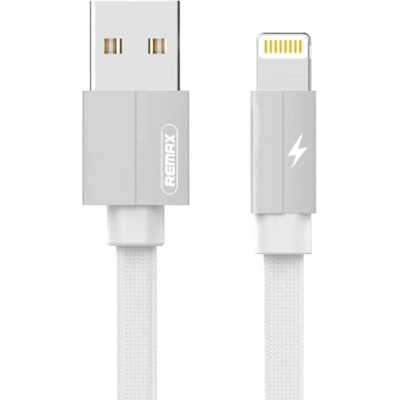 REMAX Кабел Remax Kerolla, USB към Lightning, 1m, бял (RC-094i 1M white)