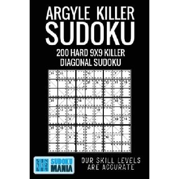 Argyle Killer Sudoku: 200 Hard 9x9 Killer Diagonal Sudoku | Sudoku Mania