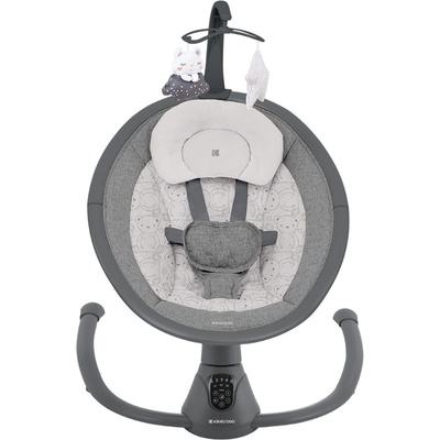 KikkaBoo Електрическа люлка Twiddle Grey 2024 (31005010077)