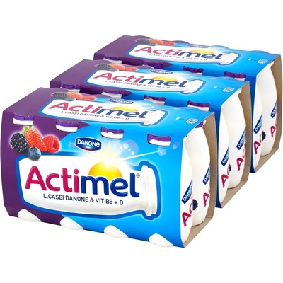 Danone Actimel lesní ovoce 8 x 100 g – Zboží Mobilmania