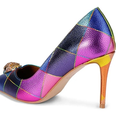 Kurt Geiger London Кожени обувки с тънък ток Kurt Geiger London Belgravia Eagle Court (3939969189)