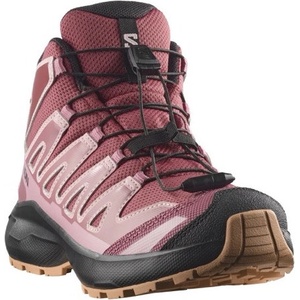 Salomon Xa Pro Mid Wp J Nocturne-Dusky Orchid-Black Размер на обувките (ЕС): 37 / Цвят: червен