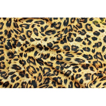 úplet interlock vzor leopard