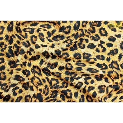 úplet interlock vzor leopard