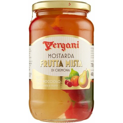 Vergani horčica s ovocím 730 g
