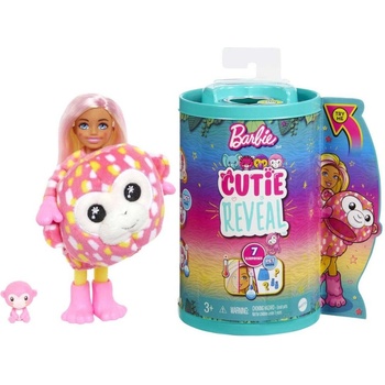 Barbie Cutie Reveal Chelsea Džungle Opice