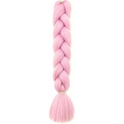 Syntetické vlasy - Vrkoč ružový 60cm