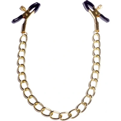 1Sexy Щипки за зърна с верига Exclusive №16 златисти