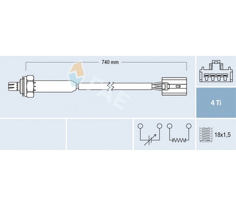 Lambda sonda FAE 77189