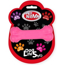 PET NOVA DOG LIFE STYLE Hryzátko v tvare kosti s miestom na uloženie pamlskov 11 cm