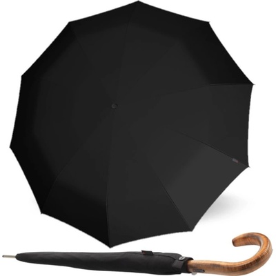 Knirps S.770 long black pánský holový deštník černý