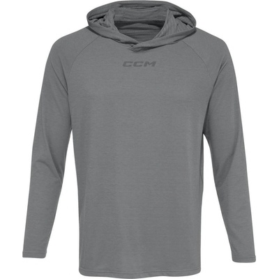 CCM mikina CCM Premium Training Hoodie SR šedá Senior