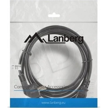 Lanberg Schuko - C13 3m CA-C13C-11CC-0030-BK