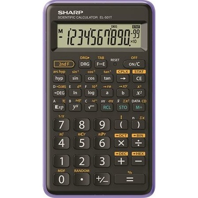 SHARP „EL-501TBVL“, čierno-fialová SH-EL501TBVL