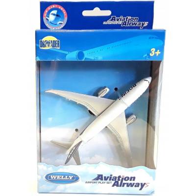 Welly Letadlo BOEING 787 Bílá
