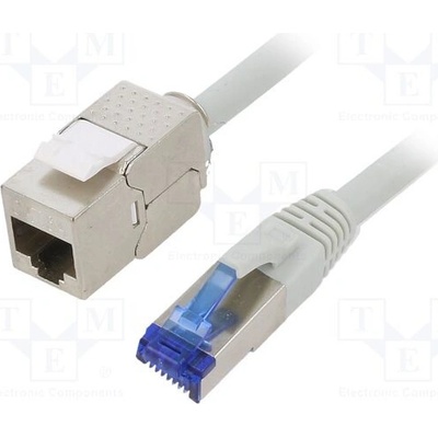 Logilink CC5152S Prodlužka Ethernet S/FTP Kat. 6a RJ45 zásuvka RJ45 vidlice
