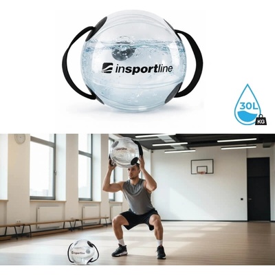 inSPORTline Фитнес топка с вода inSPORTline Flowball 40 см / до 30 кг (30636)