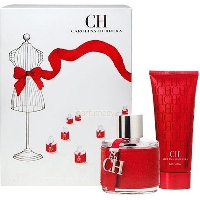 Carolina Herrera CH Woman EDT 100 ml + tělové mléko 100 ml dárková sada