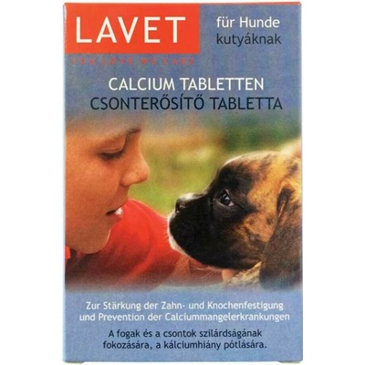 Lavet Spevnenie kostí pre psov 50 tbl.