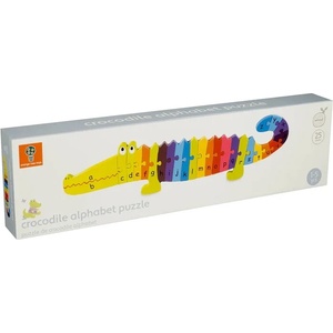 Orange Tree Toys Образователен пъзел Orange Tree Toys - Крокодил, английската азбука (OTT04628) - ozone