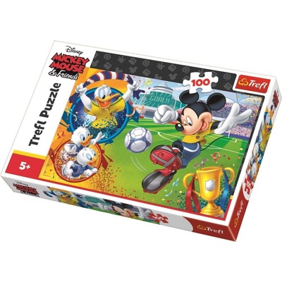 Trefl Mickey Mouse na fotbale 100 dielov