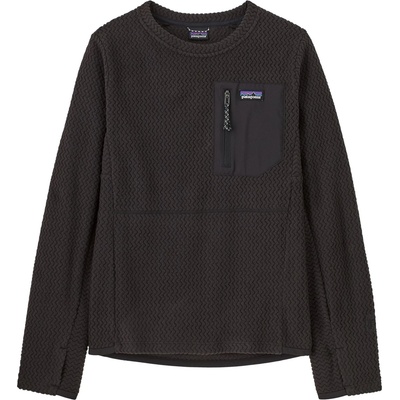 Patagonia Детски поларен пуловер Patagonia Kid's R1 Air Crew Fleece jumper - Black (704-6562-0113)