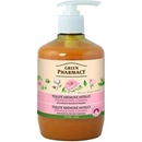 Green Pharmacy Pižmová ruža a bavlna tekuté krémové mydlo pre zachovanie mladej pokožky 460 ml