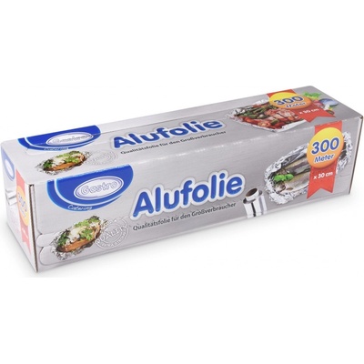 Alu fólie v boxu 29 cm x 300 m, 10,5 µm [1 ks] (69173)