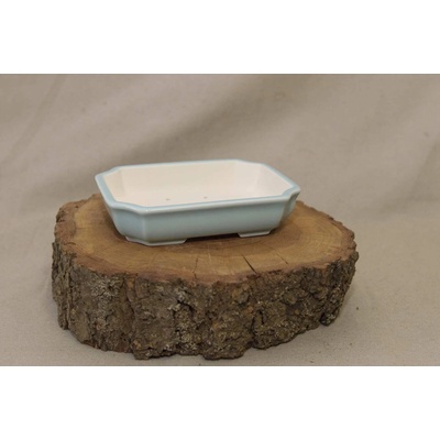 Yixing keramická miska Bílá 17 x 12,6 x 3,7 cm