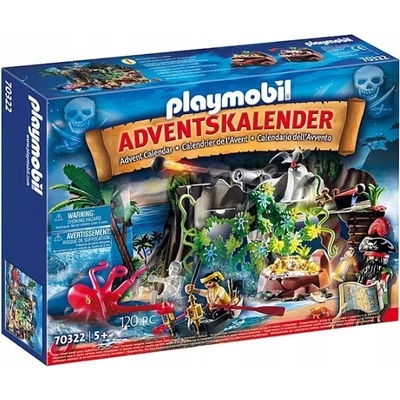 Playmobil 70322 Adventný kalendár Pirátsky záliv