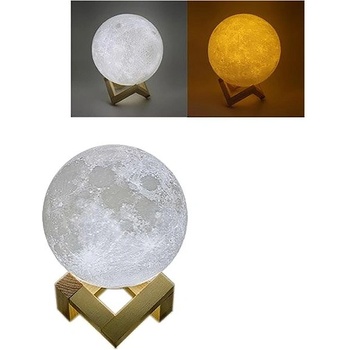 Berger nočná lampa LED Luna s batériou 12 cm