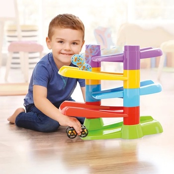 Image 1 of Quercetti - Писта с 2 Колички Flip Car Race Track 6496