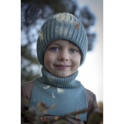 Merino čiapka pre deti Dust Mint
