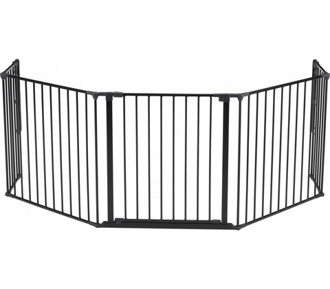BabyDan Prostorová zábrana New Flex XXL černá 90-350 cm