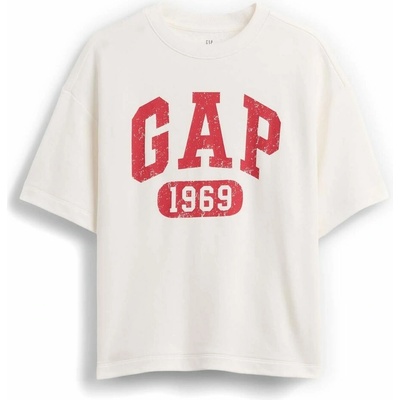 GAP detské tričko s logom biela