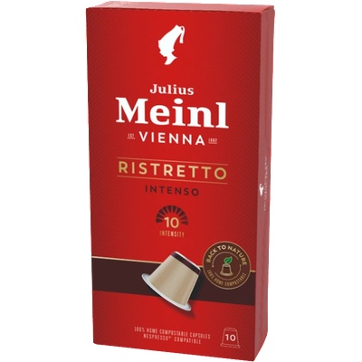 Капсули за кафе Julius Meinl Ristretto intensto, Nespresso, 10 капсули