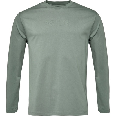 Russell Athletic T-Shirt s dlhým rukávom zelená