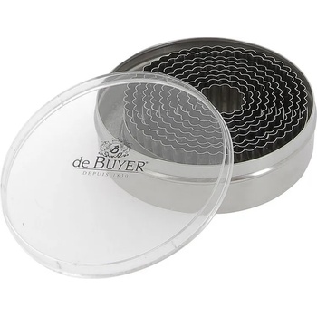 Image 1 of de Buyer Форми за рязане на тортa, комплект 9 бр. , вълнообразно кръгли, de Buyer (DB332400N)