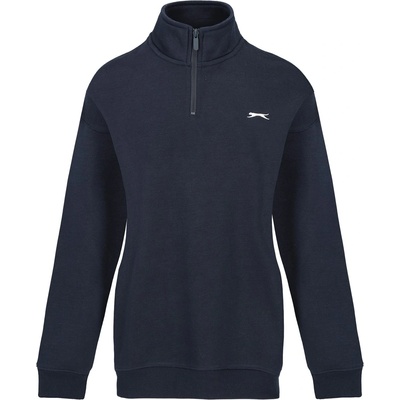 Slazenger Дамска блуза Slazenger Quarter Zip Sweatshirt Womens - Navy