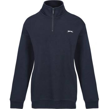 Slazenger Дамска блуза Slazenger Quarter Zip Sweatshirt Womens - Navy