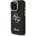 GUESS Калъф GUESS за iPhone 15 Pro, PU Grained 4G Logo Stand Camera Frame, GUHCP15LPCS4GSK (GUHCP15LPCS4GSK)