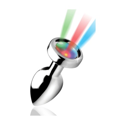 XR Brands Светещ анален плуг - Малък