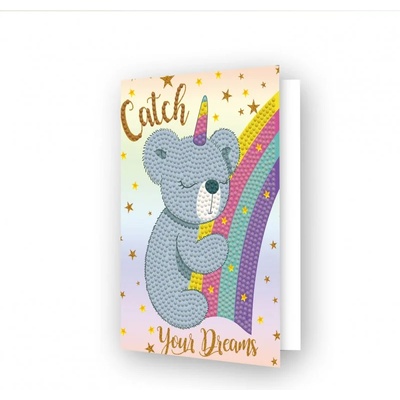 Diamond dotz Поспаланко - диамантена картичка ddg. 035