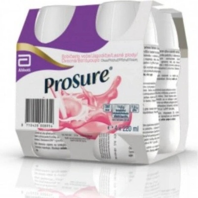 PROSURE PŘÍCHUŤ LESNÍHO OVOCE POR SOL 4X220ML