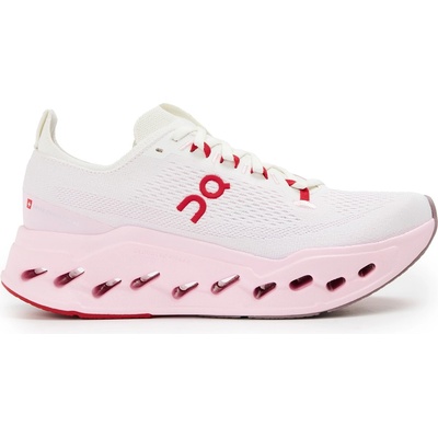 On Маратонки On Women's Cloudsurfer Max Road Running Shoes - Ivory/Peony